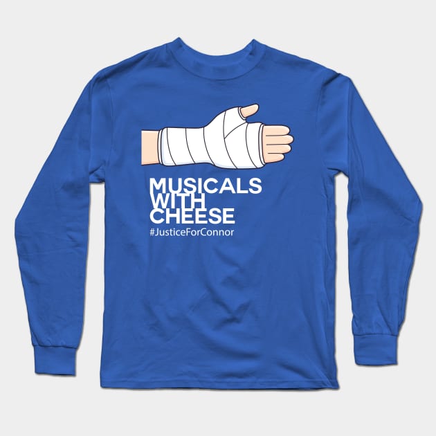 Musicals w/ Cheese -- Dear Evan Hansen T-Shirt Long Sleeve T-Shirt by Musicals With Cheese